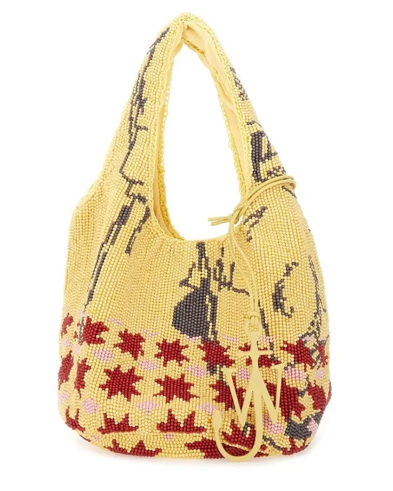 J.W.Anderson Shopper & Totes Mini Beaded Tote Bag bunt Bunt