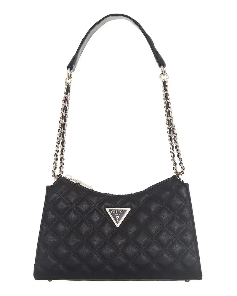 Guess Pochettes Giully Top Zip Shoulder Bag schwarz Schwarz