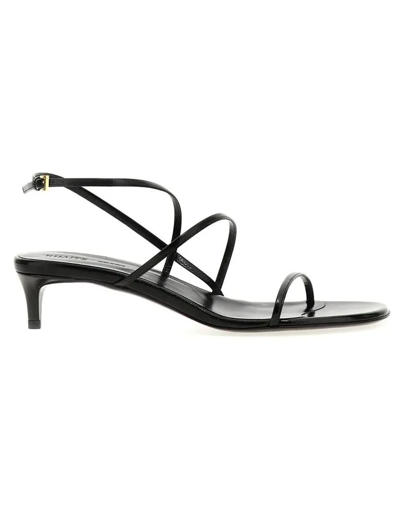 KHAITE Sandalen 'Loop Kitten' Sandals schwarz Schwarz