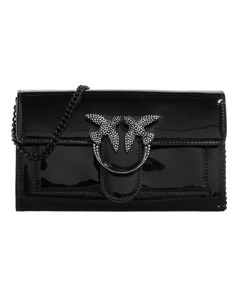 Pinko Portemonnaie Love One Wallet C schwarz Schwarz