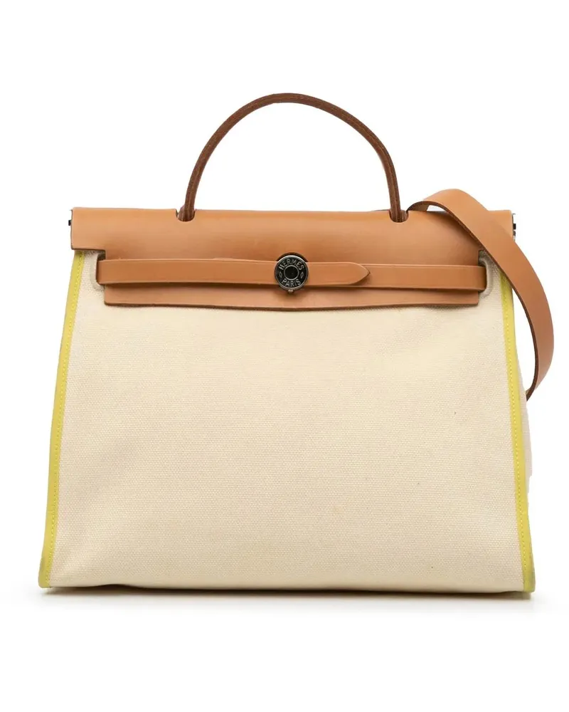 Hermès Hobo Bags 2013 Toile Herbag Zip 31 braun Braun