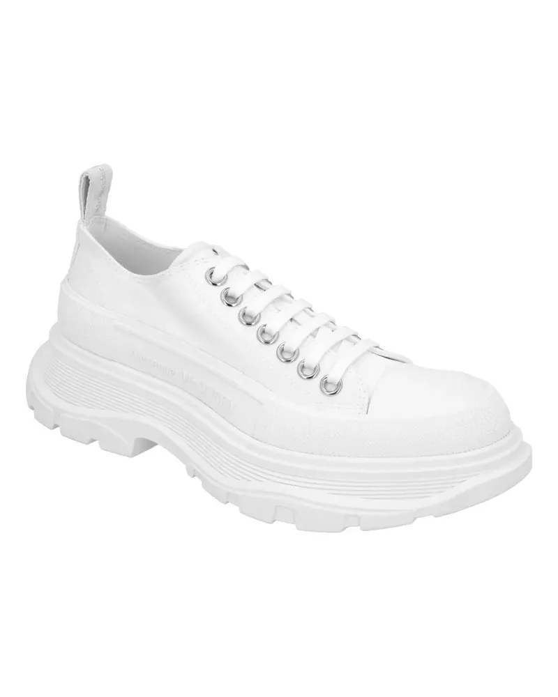 Alexander McQueen Low-Top Sneaker Tread Sneaker 'White' weiß Weiß