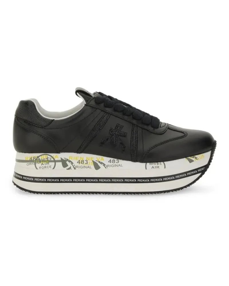 Premiata Low-Top Sneaker Sneaker "Beth 7107" schwarz Schwarz