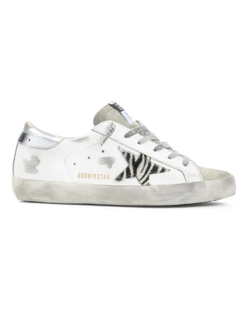 Golden Goose Low-Top Sneaker Super Star Sneakers weiß Weiß