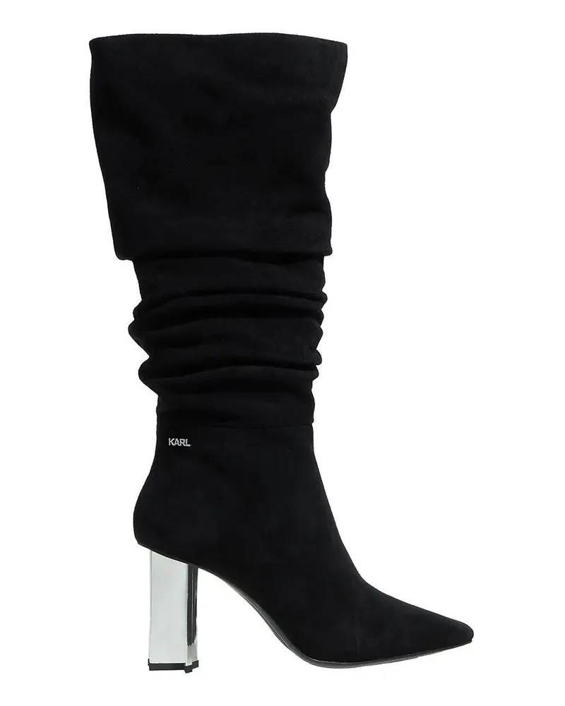Karl Lagerfeld Stiefel & Boots Kl Tower Slouch Knee Boot schwarz Schwarz