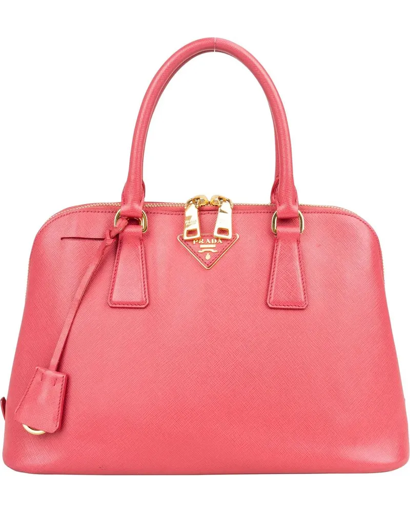 Prada Crossbody Bags  Pink Saffiano Leather Promenade Handbag bunt Bunt