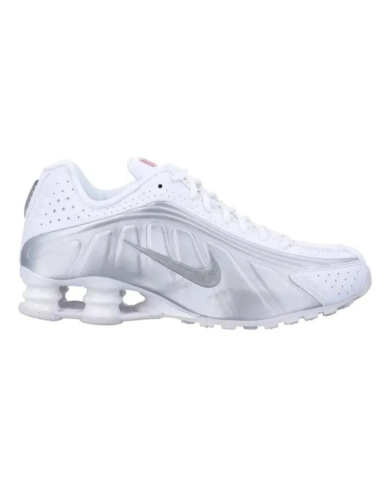 Nike Low-Top Sneaker Shox R4 Aerodynamic White Sneakers weiß Weiß