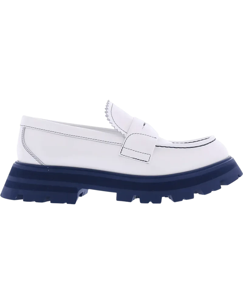 Alexander McQueen Loafer Dames Shoe Leathe.S.Rubbe. Sh.Li.Spa weiß Weiß
