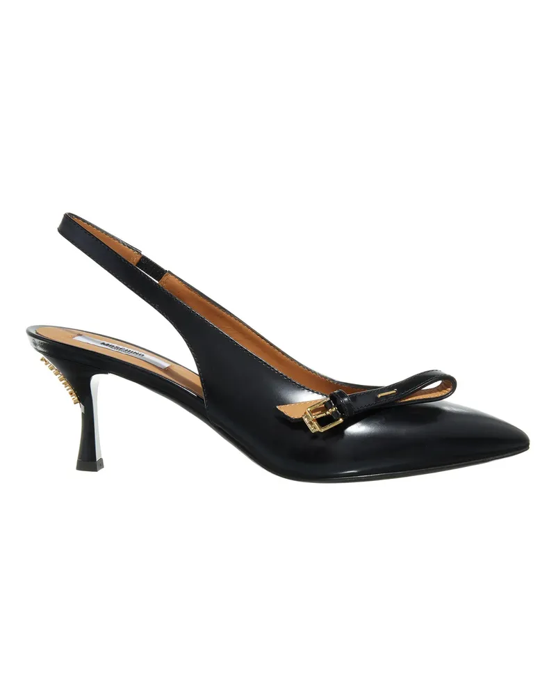 Moschino Hohe Schuhe Buckled Bow schwarz Schwarz