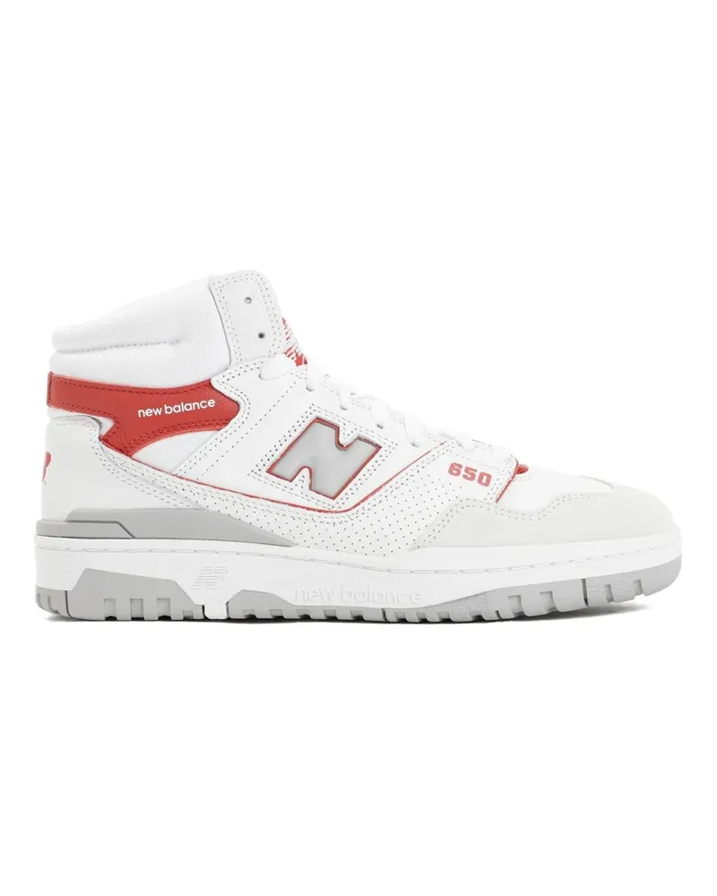 New Balance Low-Top Sneaker White Leather 650 Sneakers weiß Weiß