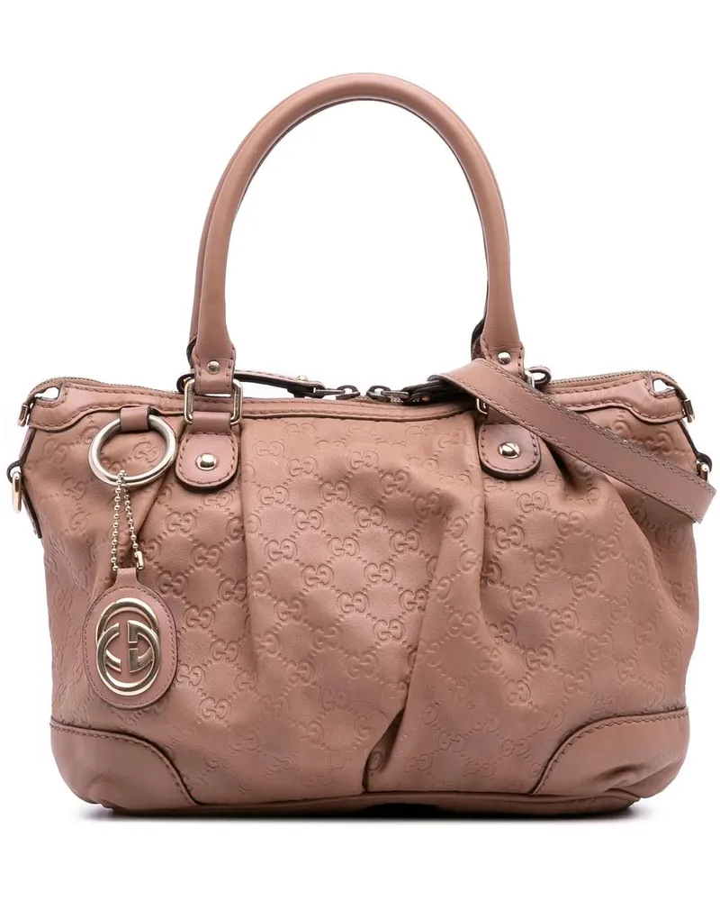 Gucci Hobo Bags ssima Sukey Satchel rosa Gold