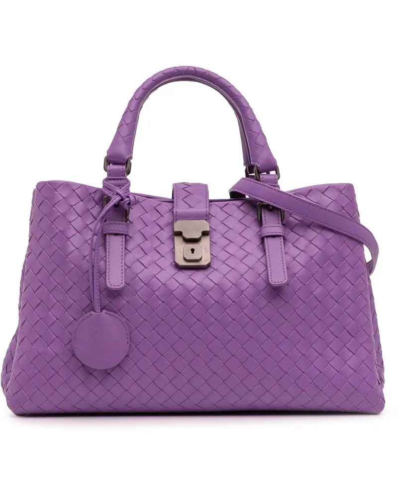 Bottega Veneta Hobo Bags Small Nappa Intrecciato Roma Satchel orange Orange