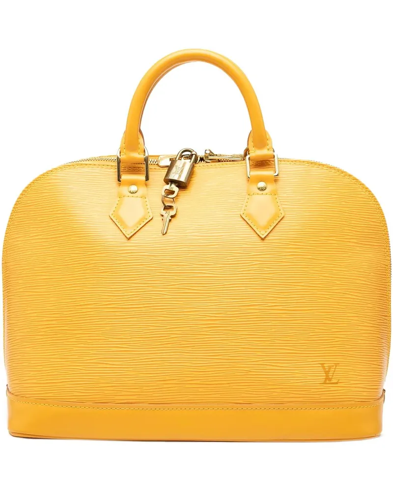 Louis Vuitton Crossbody Bags Epi Alma PM gelb Gelb