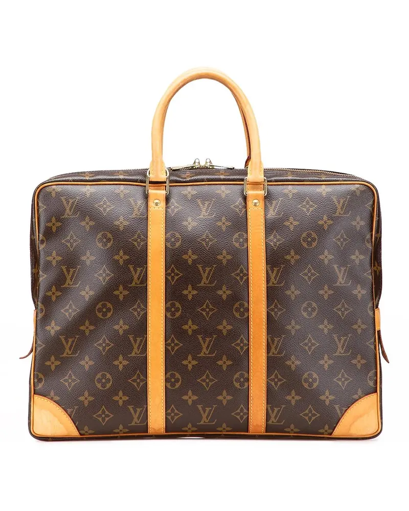 Louis Vuitton Crossbody Bags Monogram Porte-Documents Voyage braun Braun