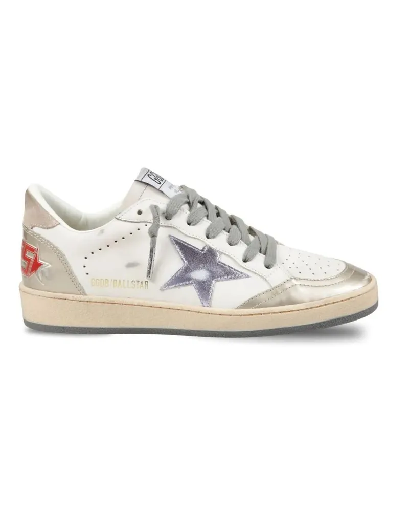 Golden Goose Low-Top Sneaker Ball Star Vintage Leather Sneakers weiß Weiß