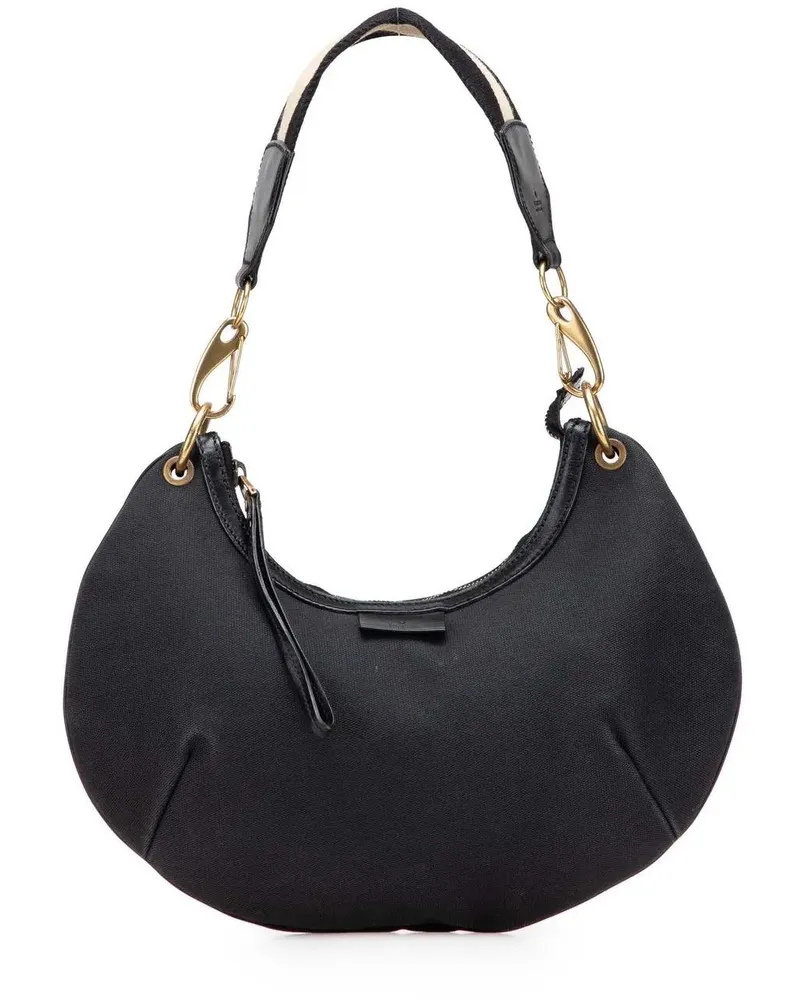 Gucci Hobo Bags Web Canvas Hobo schwarz Schwarz