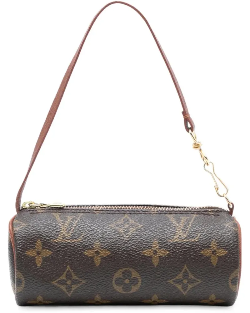 Louis Vuitton Crossbody Bags Monogram Papillon Pochette braun Braun