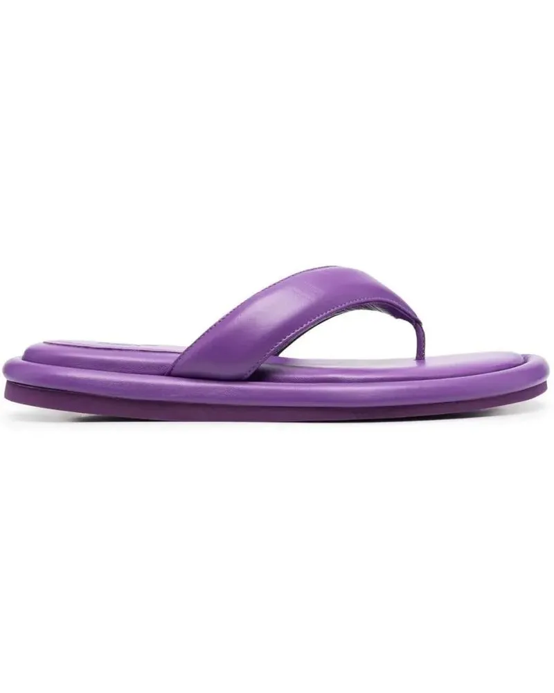 Gia Borghini Sandalen Gia 5 New Leather Flip-Flops lila Lila