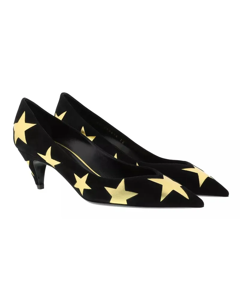 Saint Laurent Pumps & High Heels Kiki Star Pumps Leather schwarz Schwarz