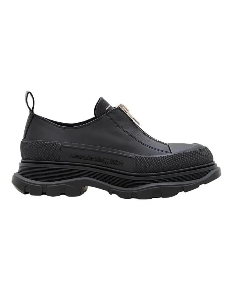 Alexander McQueen Low-Top Sneaker Thread Rubber Sole Sneakers schwarz Schwarz