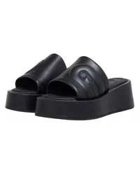 Furla Sandalen & Sandaletten  Pic Nic Flatform Sandal T.65 Schwarz