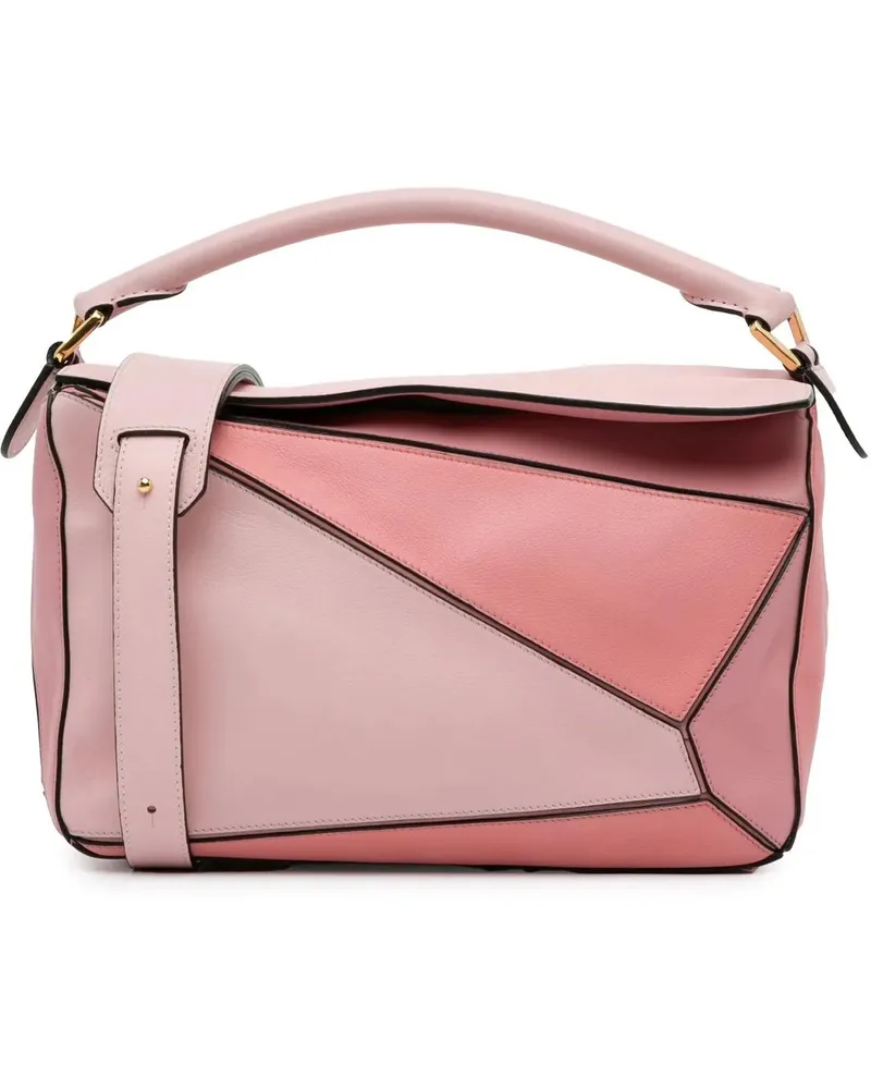 Loewe Hobo Bags Medium Puzzle Bag rosa Gold