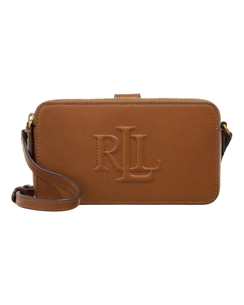 Ralph Lauren Portemonnaie Wtly Wlt Str Wallet On A Chain Medium braun Braun