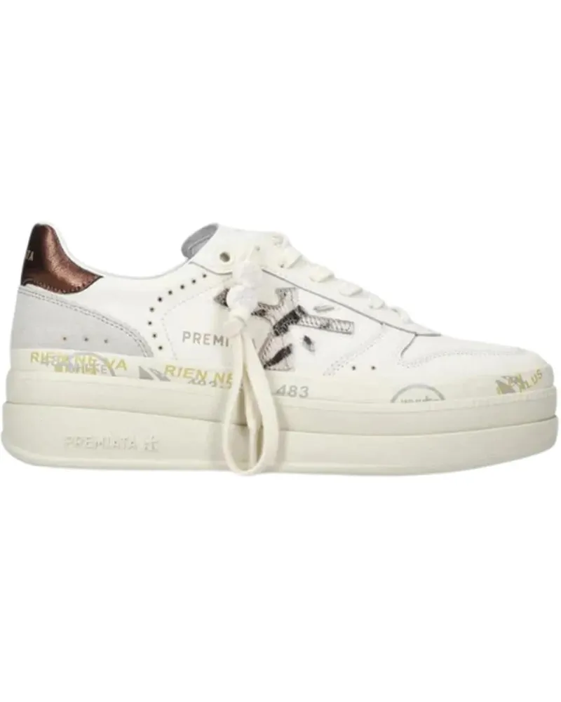 Premiata Low-Top Sneaker Sneakers White weiß Weiß