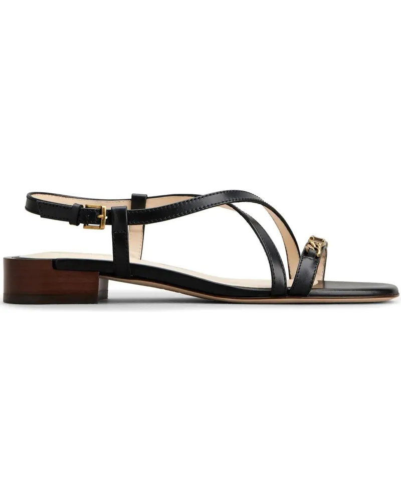 TOD'S Sandalen Sandals Black schwarz Schwarz