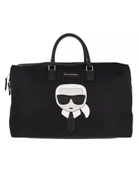 Karl Lagerfeld Reisegepäck Iikonik Nylon Weekender Schwarz