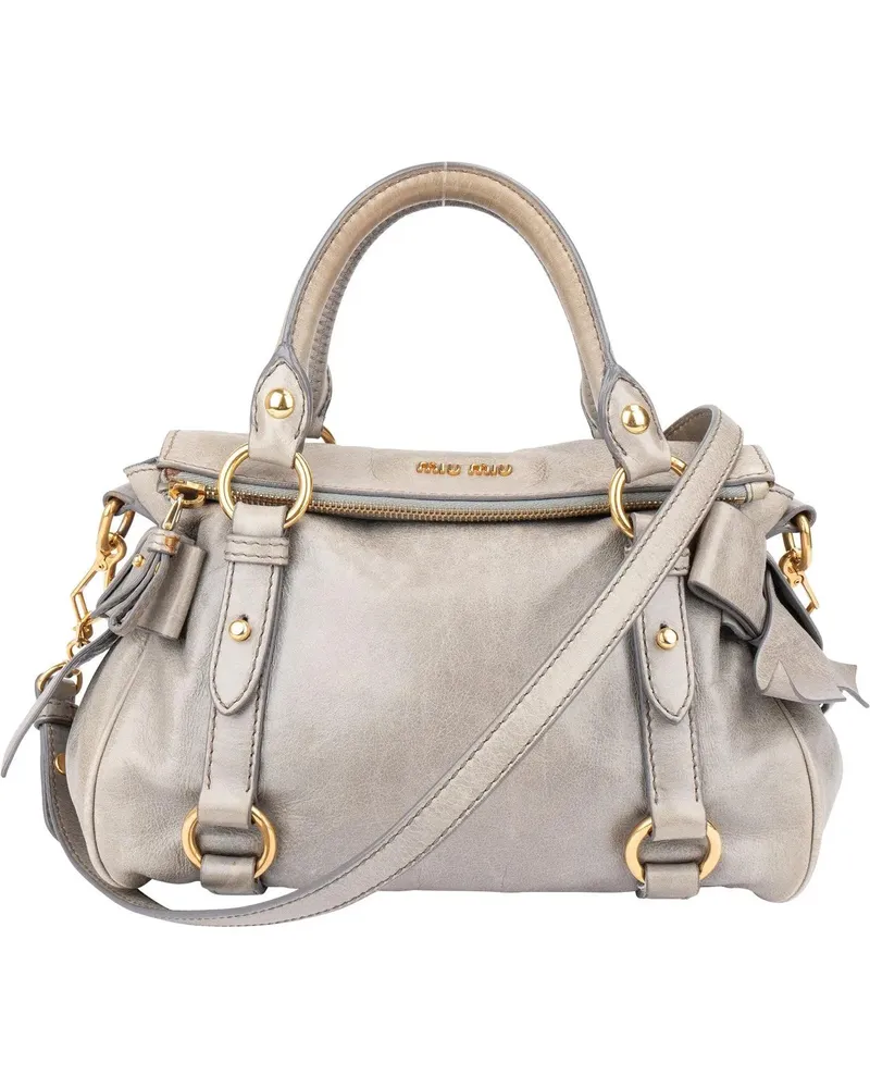 Miu Miu Crossbody Bags  Leather City Handbag blau Blau