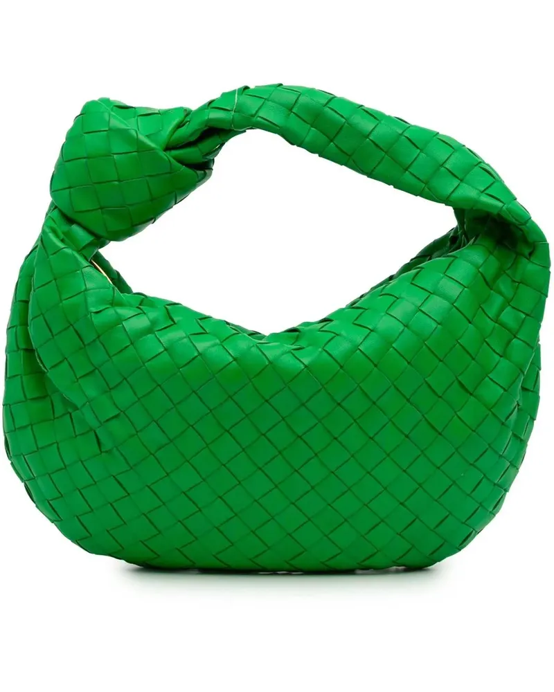 Bottega Veneta Hobo Bags Teen Nappa Intrecciato Jodie grün Grün