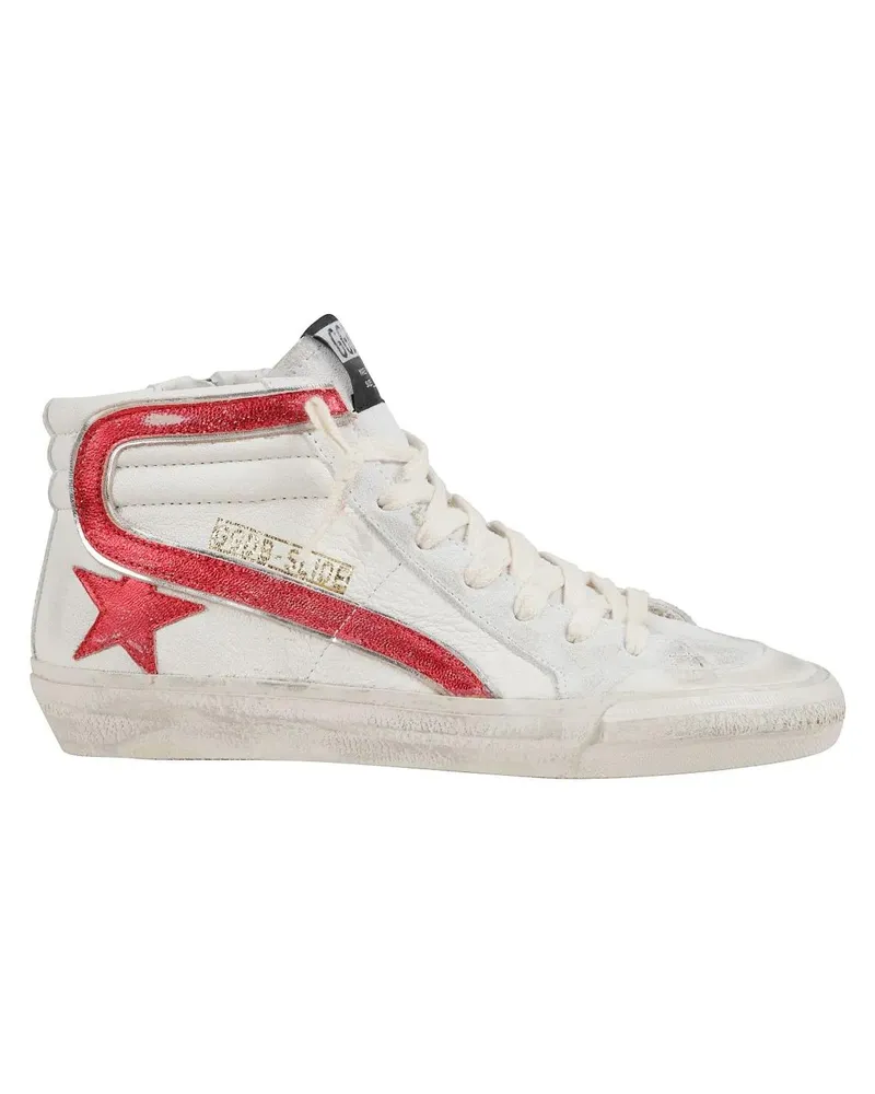 Golden Goose Low-Top Sneaker White Slide High-Top Sneakers weiß Weiß