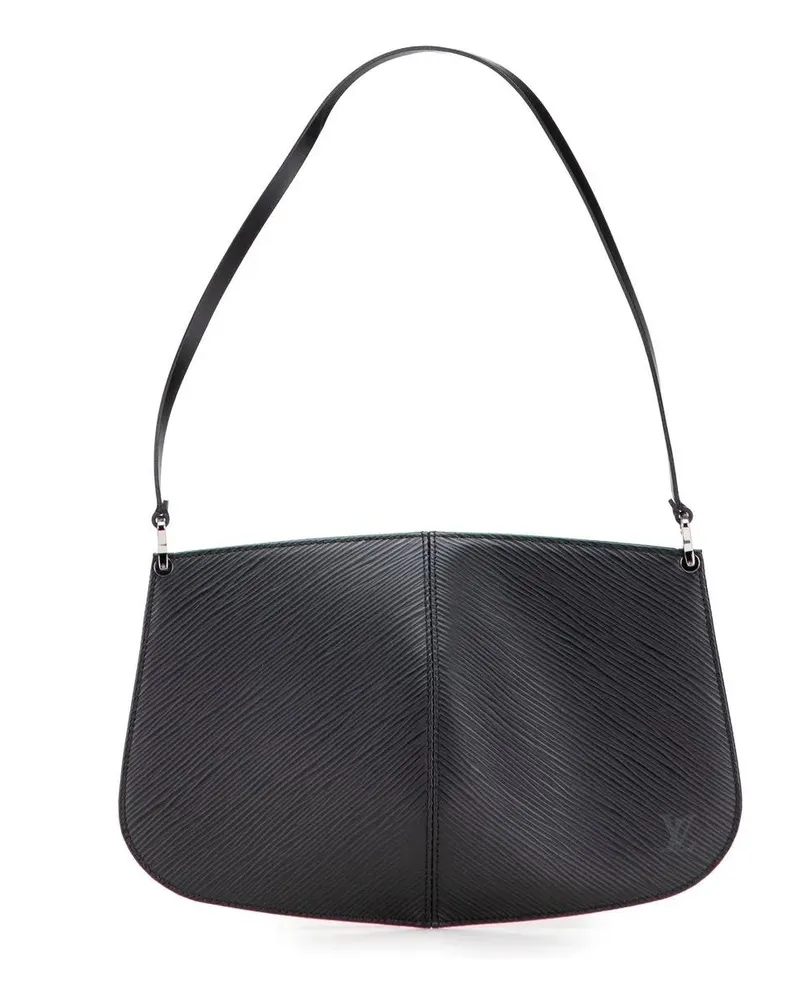 Louis Vuitton Hobo Bags Epi Demi Lune Pochette schwarz Schwarz