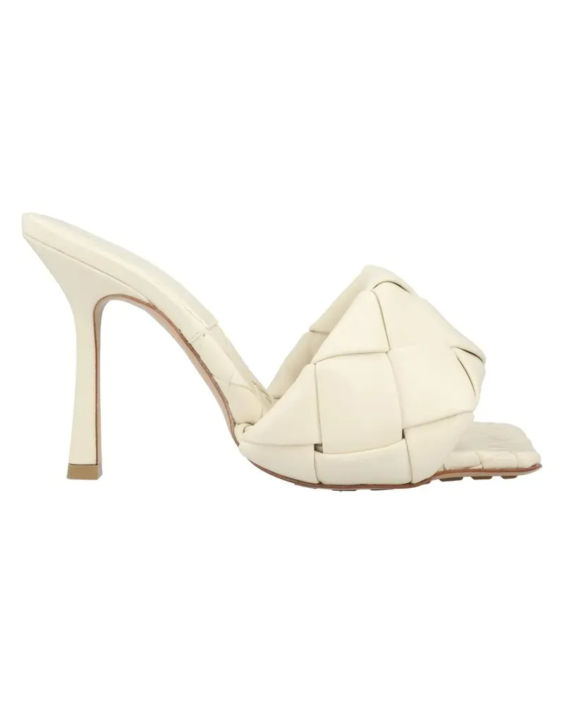 Bottega Veneta Slipper & Pantoletten Lido Mule White beige Beige