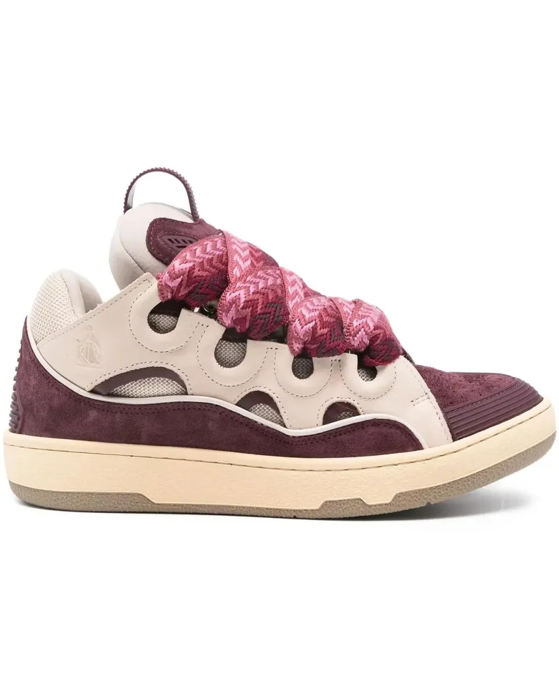 Lanvin Low-Top Sneaker Sneakers Beigeburgundy beige Beige