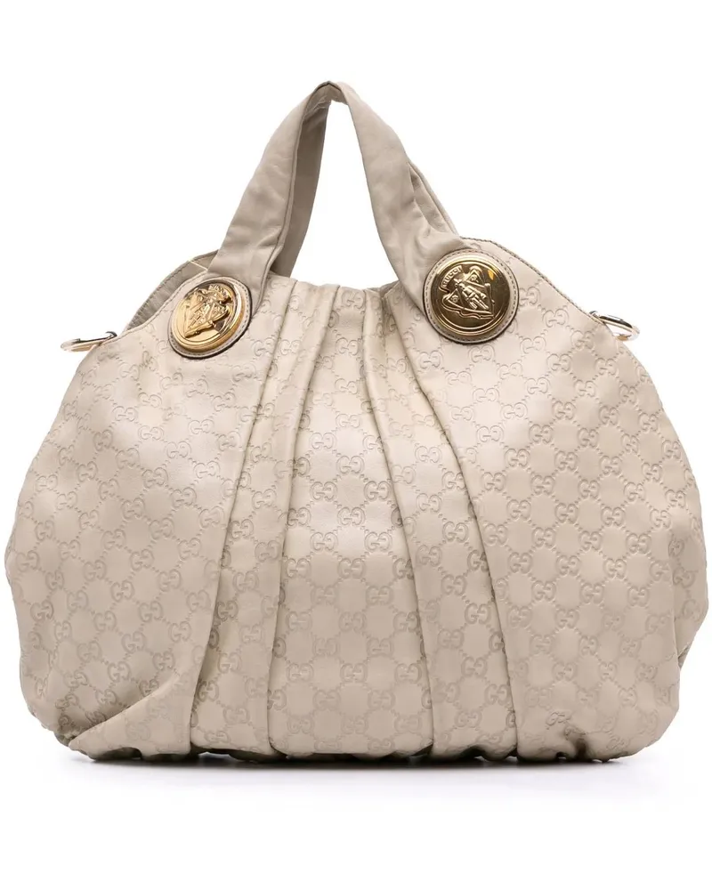 Gucci Hobo Bags Large ssima Hysteria Satchel braun Braun