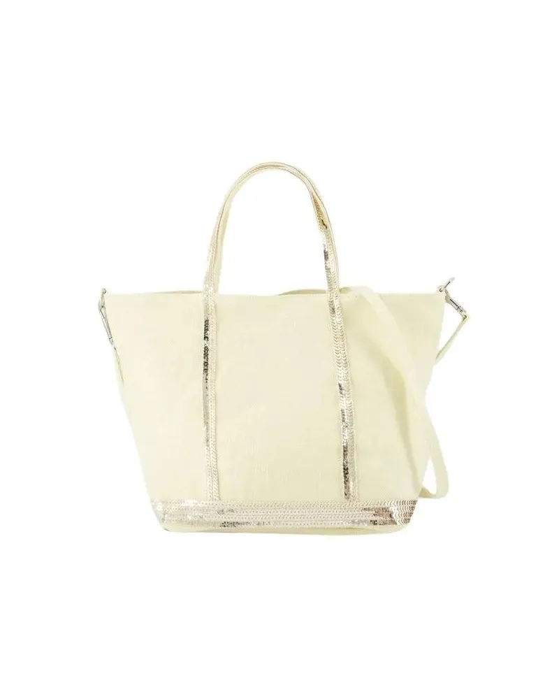 Vanessa Bruno Shopper & Totes Cabas S Shopper Bag - Linen - Yellow gelb Gelb
