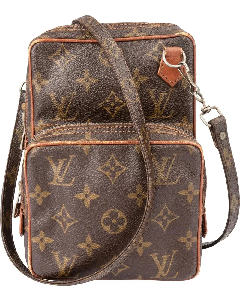 Louis Vuitton Crossbody Bags  Canvas Monogram Amazone Crossbody Ba braun Braun