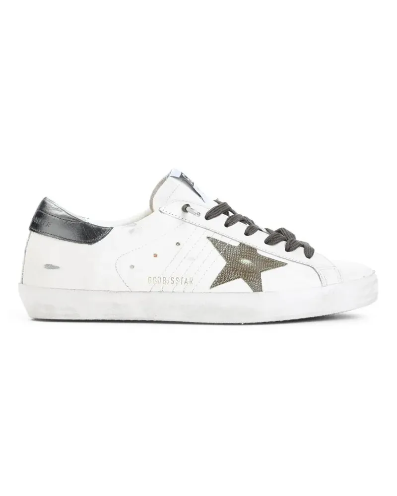 Golden Goose Low-Top Sneaker Super Star Sneakers weiß Weiß