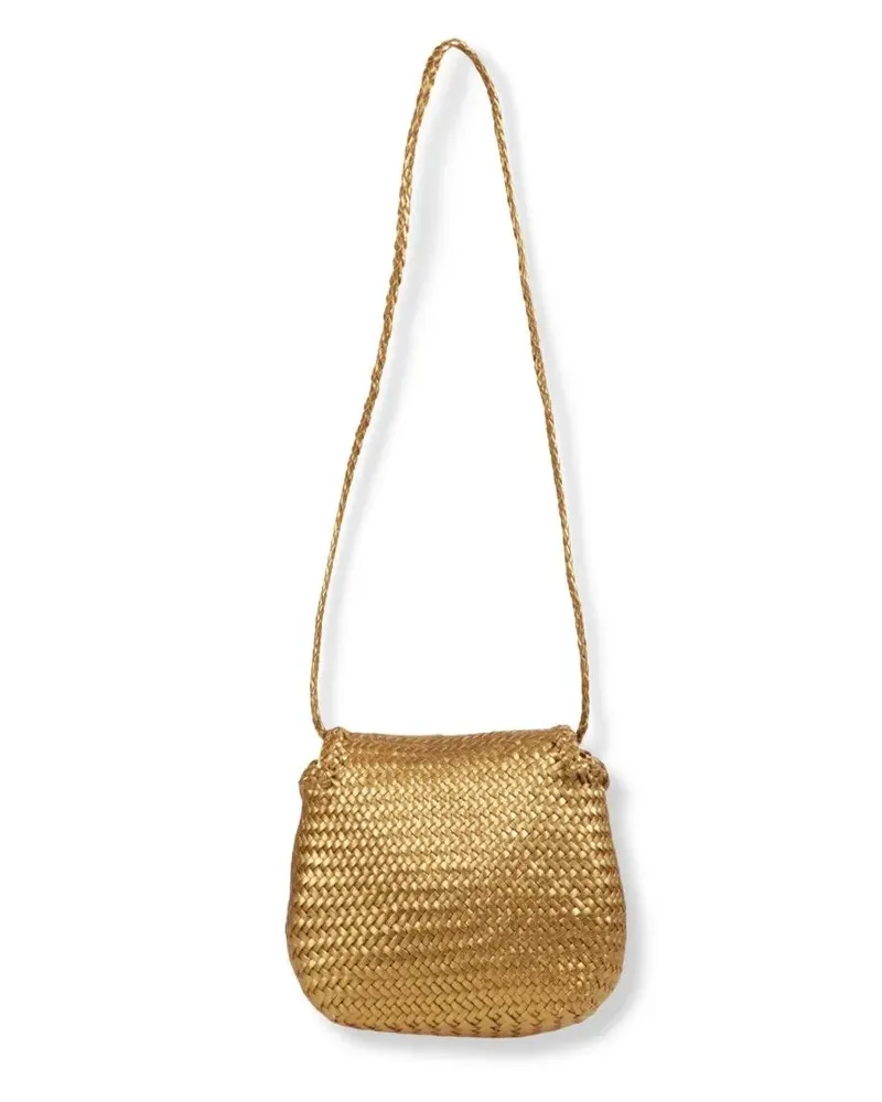 Dragon Diffusion Hobo Bags Minimalist Shoulder Bag With Compact Structure goldfarben Gold