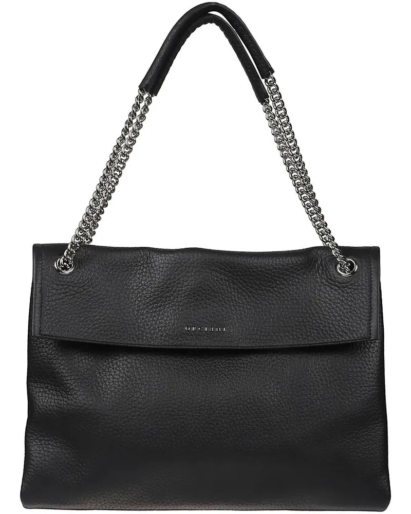 Orciani Crossbody Bags Venus Medium Bag Black schwarz Schwarz