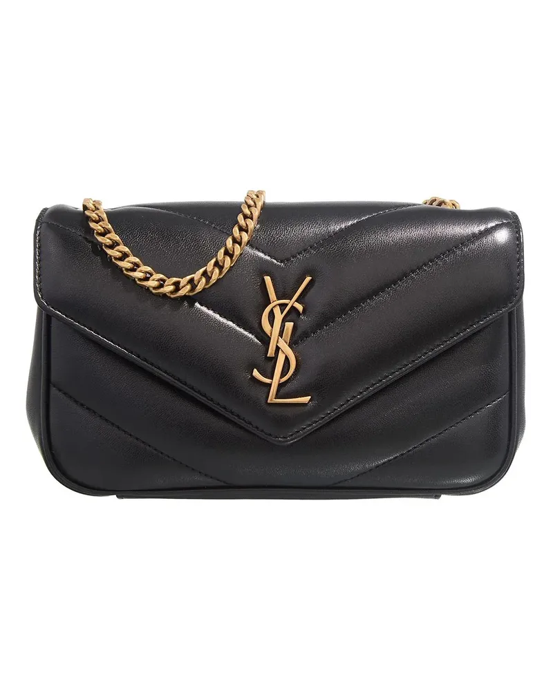 Saint Laurent Crossbody Bags Loulou Mini schwarz Schwarz