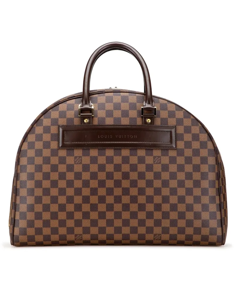 Louis Vuitton Crossbody Bags Damier Ebene Nolita 24 Heures braun Braun