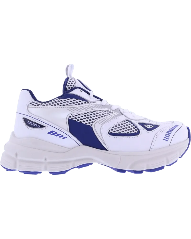 Axel Arigato Low-Top Sneaker Dames Marathon Runner Wit/Blauw weiß Weiß