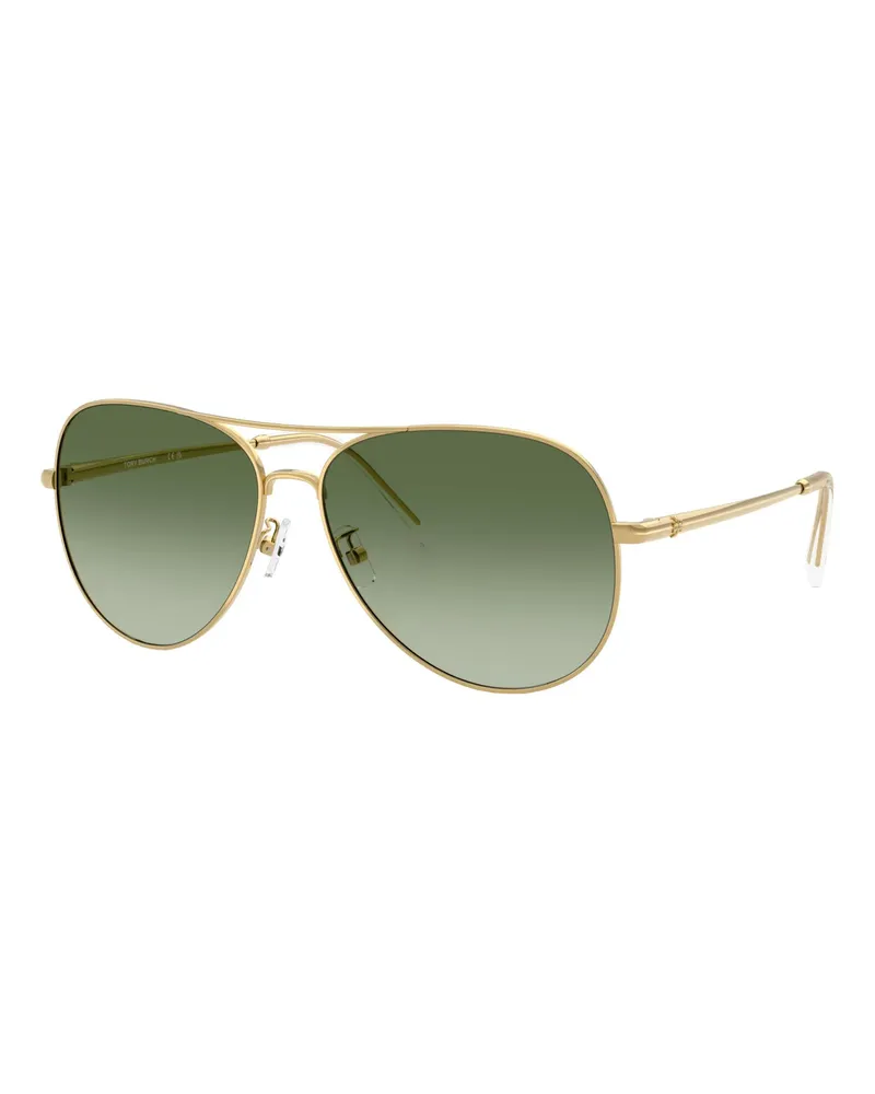 Tory Burch Sonnenbrille  gold Gold