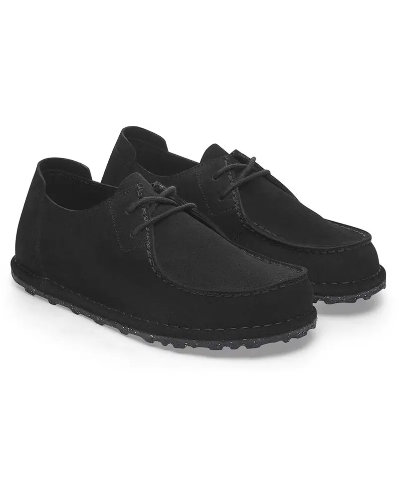 Birkenstock Low-Top Sneaker Flat Shoes Black schwarz Schwarz