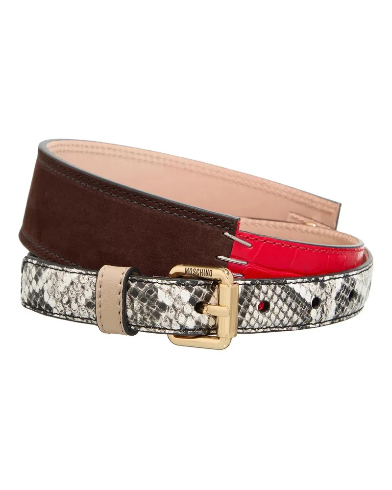 Moschino Gürtel Belt beige Beige