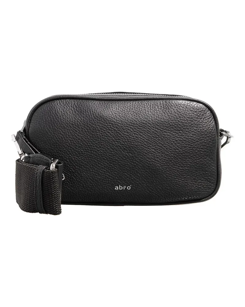 Abro Crossbody Bags Umhängetasche Tina Big/ Black/Nickel schwarz Schwarz