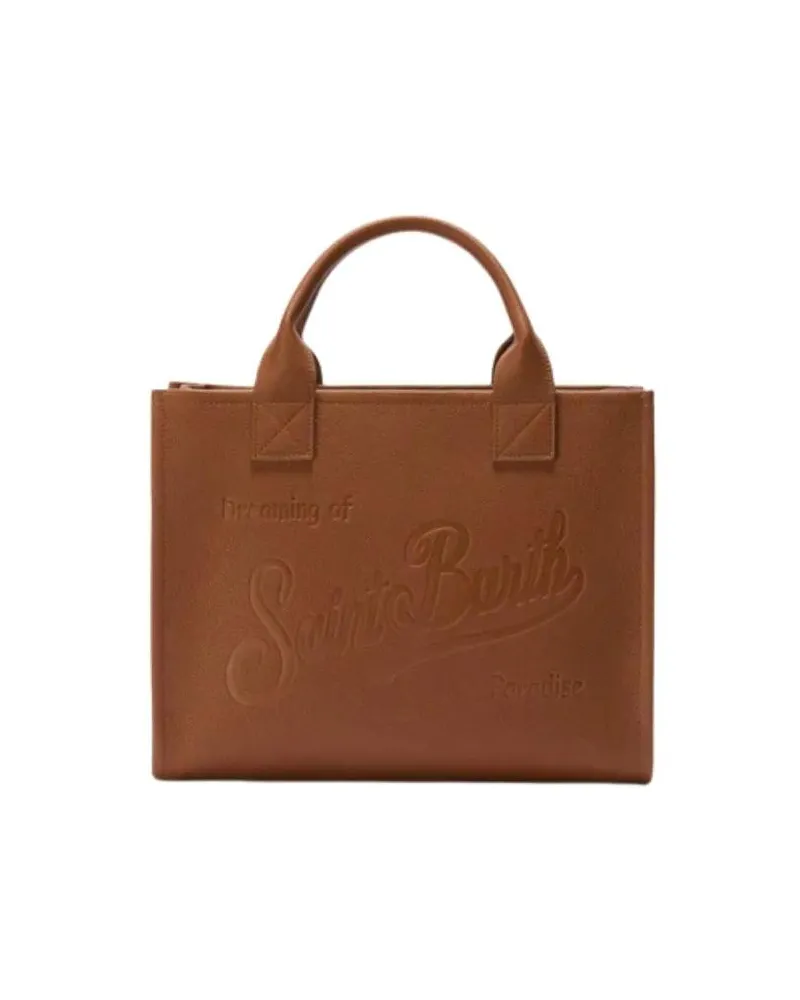 MC2 Saint Barth Hobo Bags Structured Rectangular Handbag braun Braun